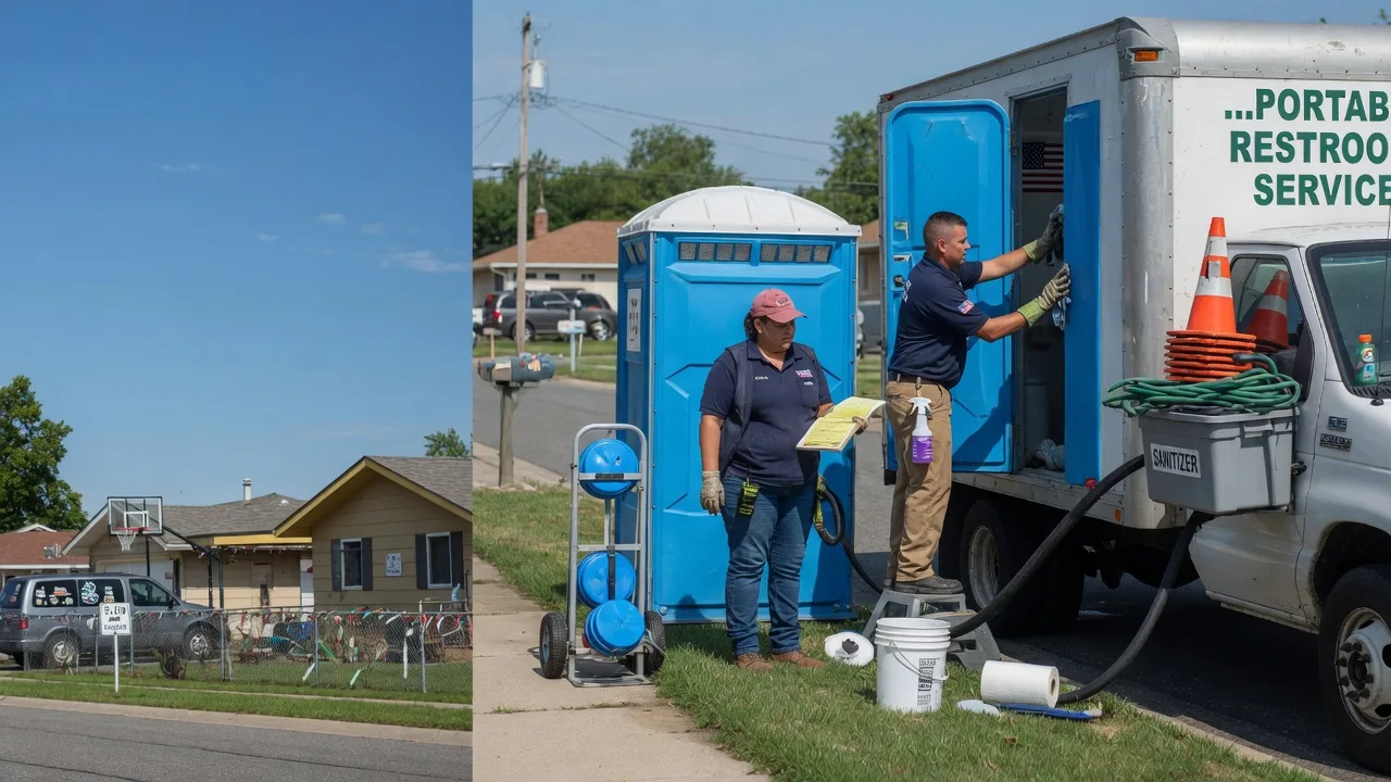Portable Toilet Rental in Muscotah, KS near me